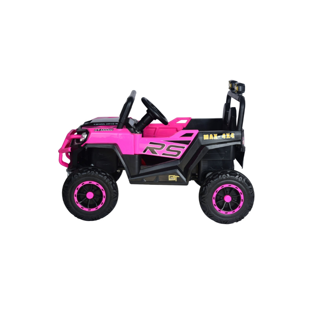 Carro Eléctrico Montable Tipo Rzr Todo Terreno Control, Infanti