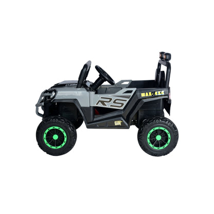 Carro Eléctrico Montable Tipo Rzr Todo Terreno Control, Infanti