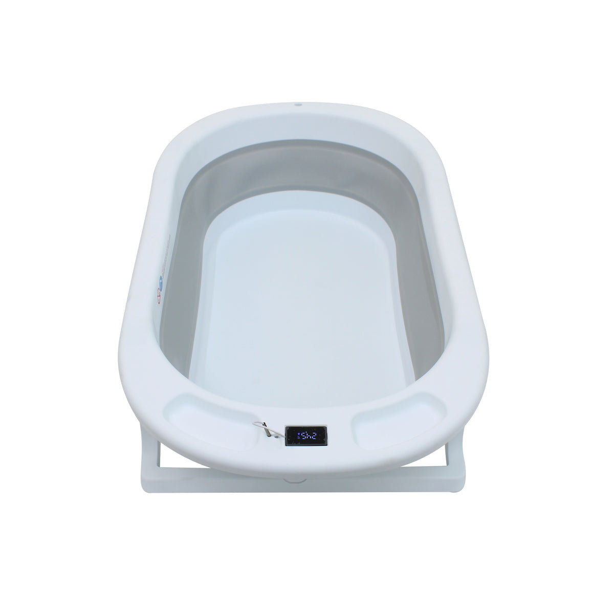 Bañera Plegable Con Cambiador Termómetro Digital Y Soporte, Infanti