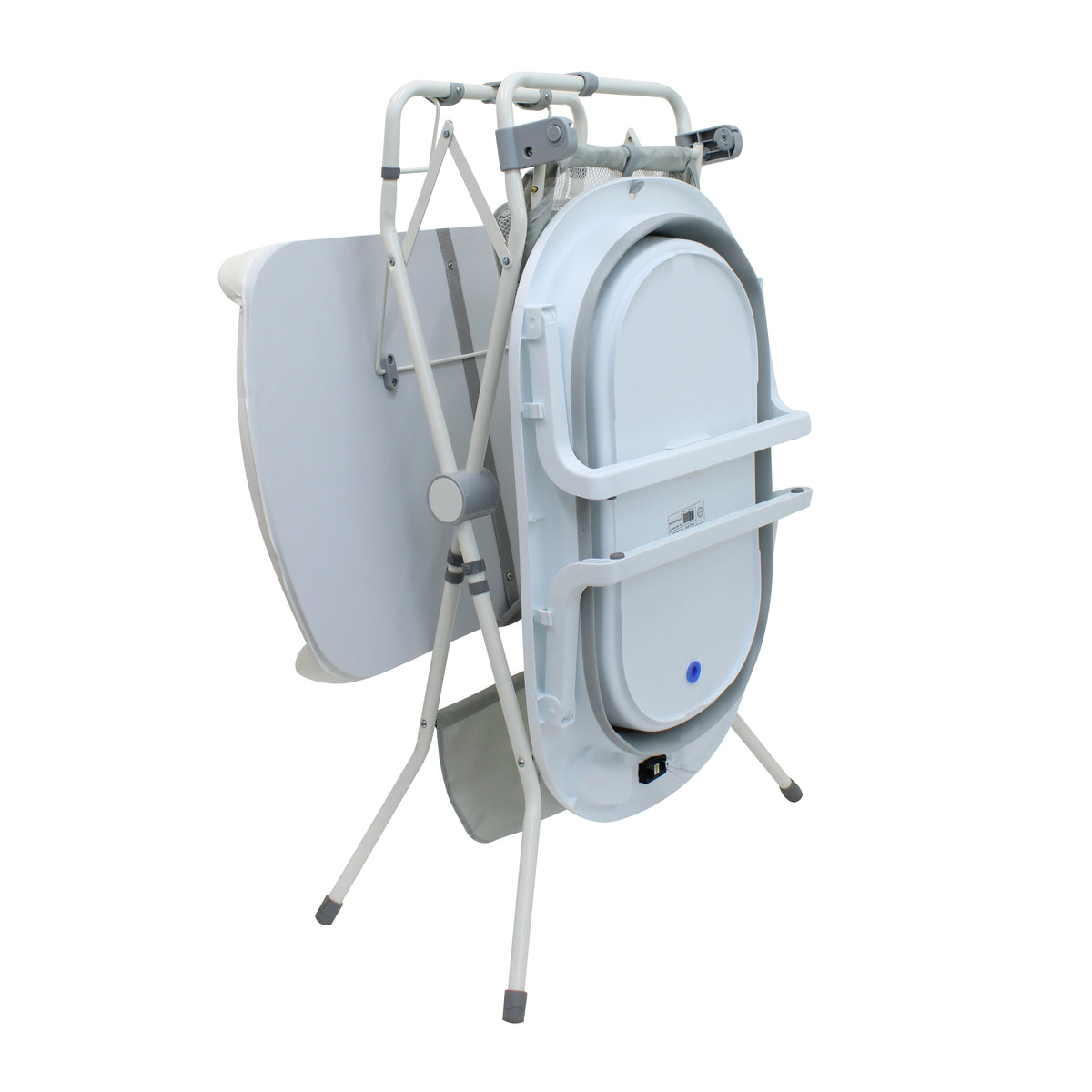 Bañera Plegable Con Cambiador Termómetro Digital Y Soporte, Infanti