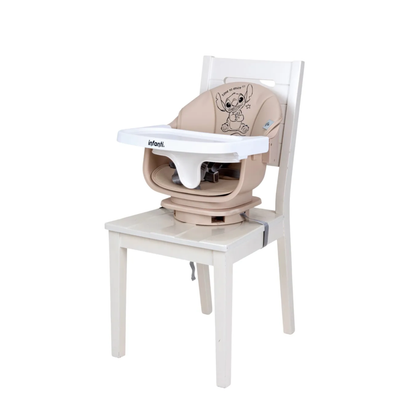 Set Carriola Con Sistema De Viaje Cuna Colecho y Silla Alta Disney Time Stitch