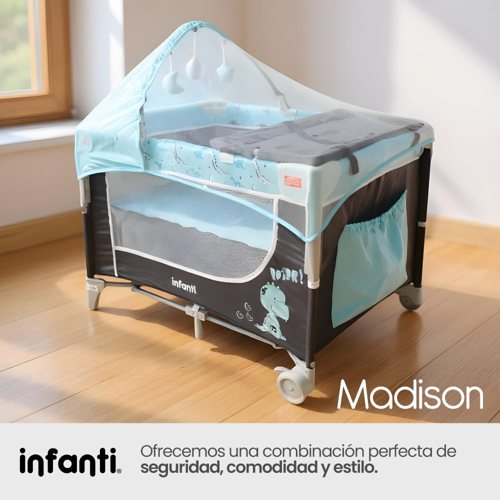 Cuna De Viaje Madison Infanti Convertible A Colecho