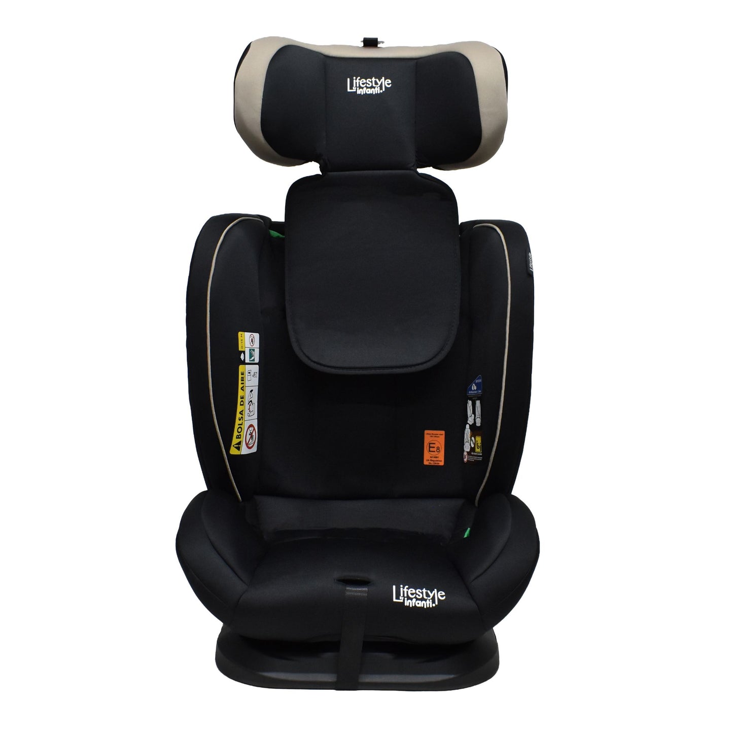 Autoasiento Prix Con Reclinación Ajustable y Arnés De Seguridad