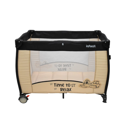 Set Carriola Con Sistema De Viaje Cuna Colecho y Silla Alta Disney Time Stitch