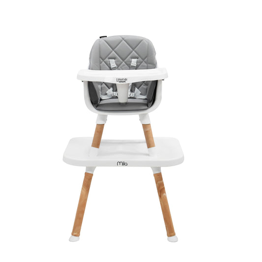 Silla Alta Lifestyle by Infanti Mila 6 en 1 Color Gris
