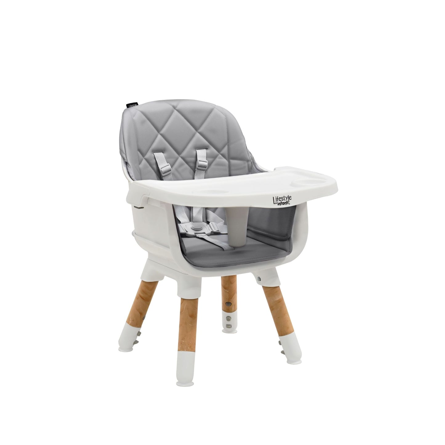 Silla Alta Lifestyle by Infanti Mila 6 en 1 Color Gris