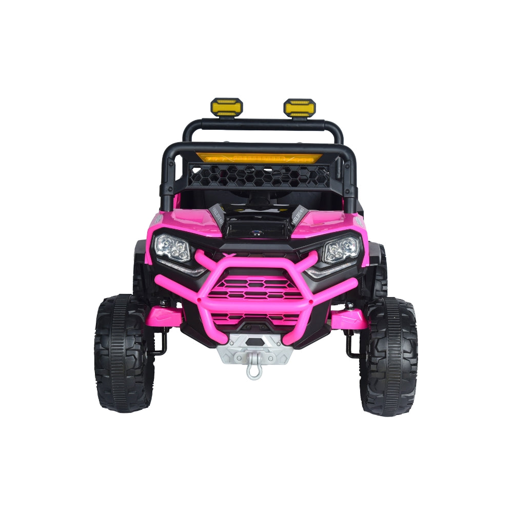 Carro Eléctrico Montable Tipo Rzr Todo Terreno Control, Infanti