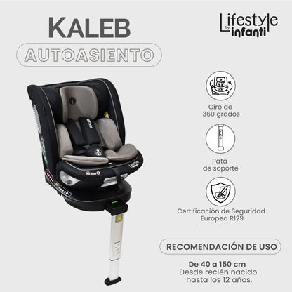 Lifestyle By Infanti Autoasiento Kaleb 360° I-size Isofix