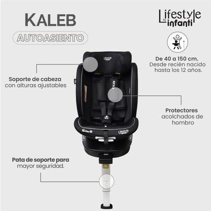 Lifestyle By Infanti Autoasiento Kaleb 360° I-size Isofix