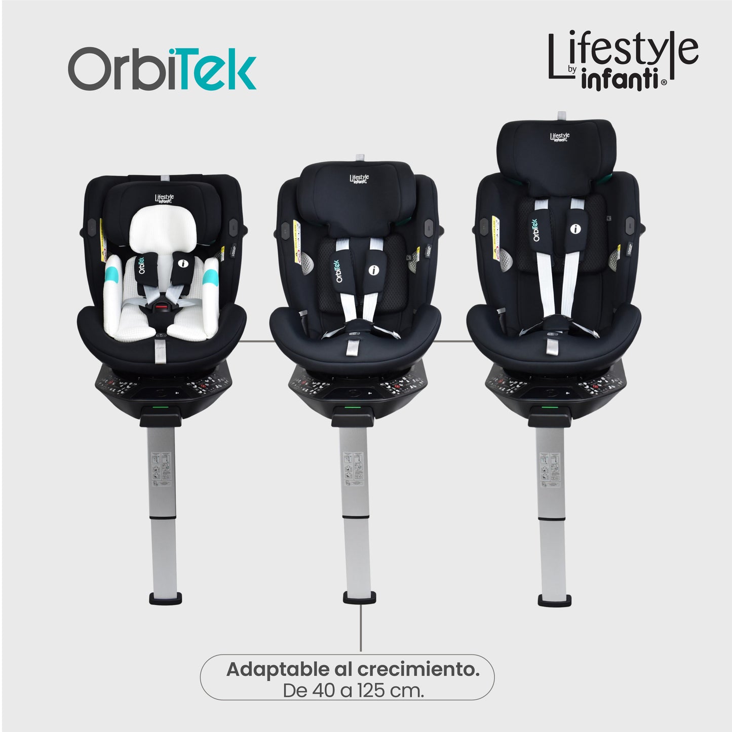 Autoasiento Electrónico Orbitek Con Giro 360