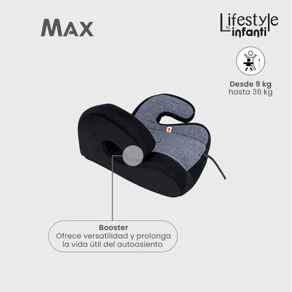 Autoasiento Booster Para Bebé Max Lifestyle By Infanti