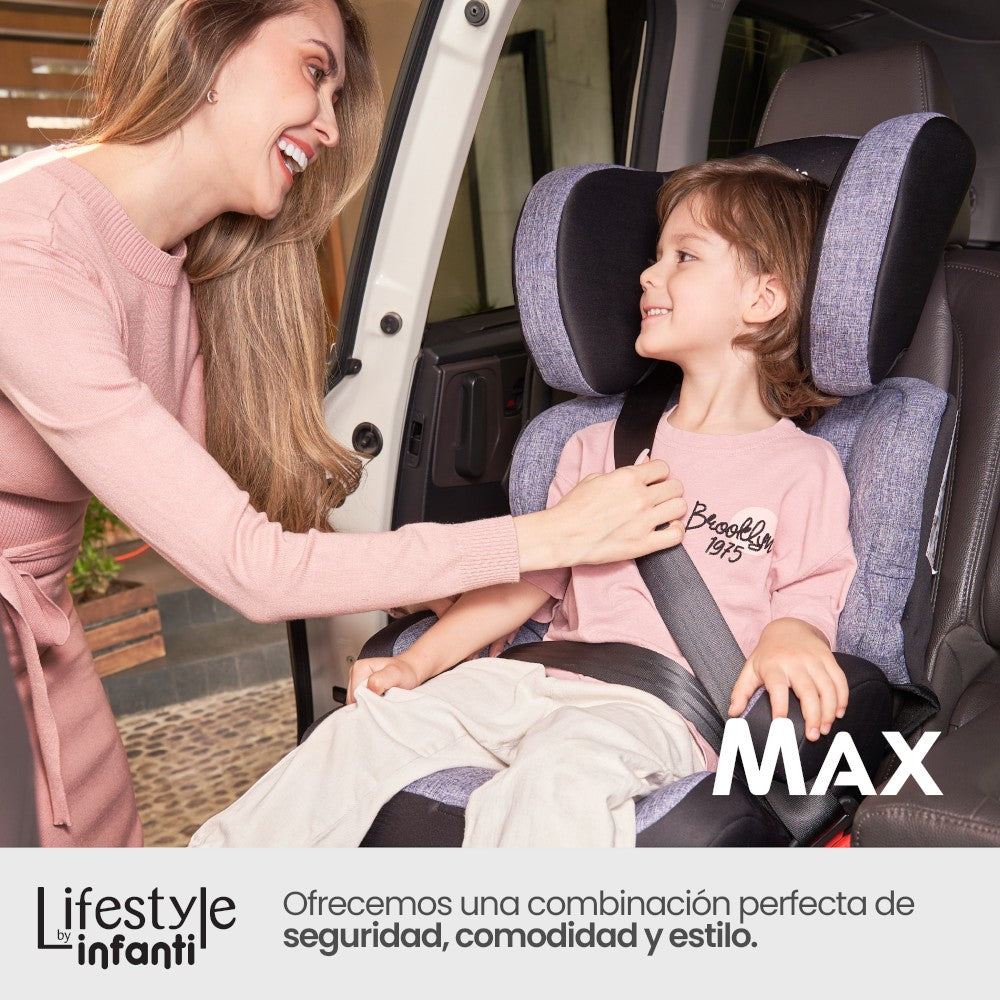 Autoasiento Booster Para Bebé Max Lifestyle By Infanti