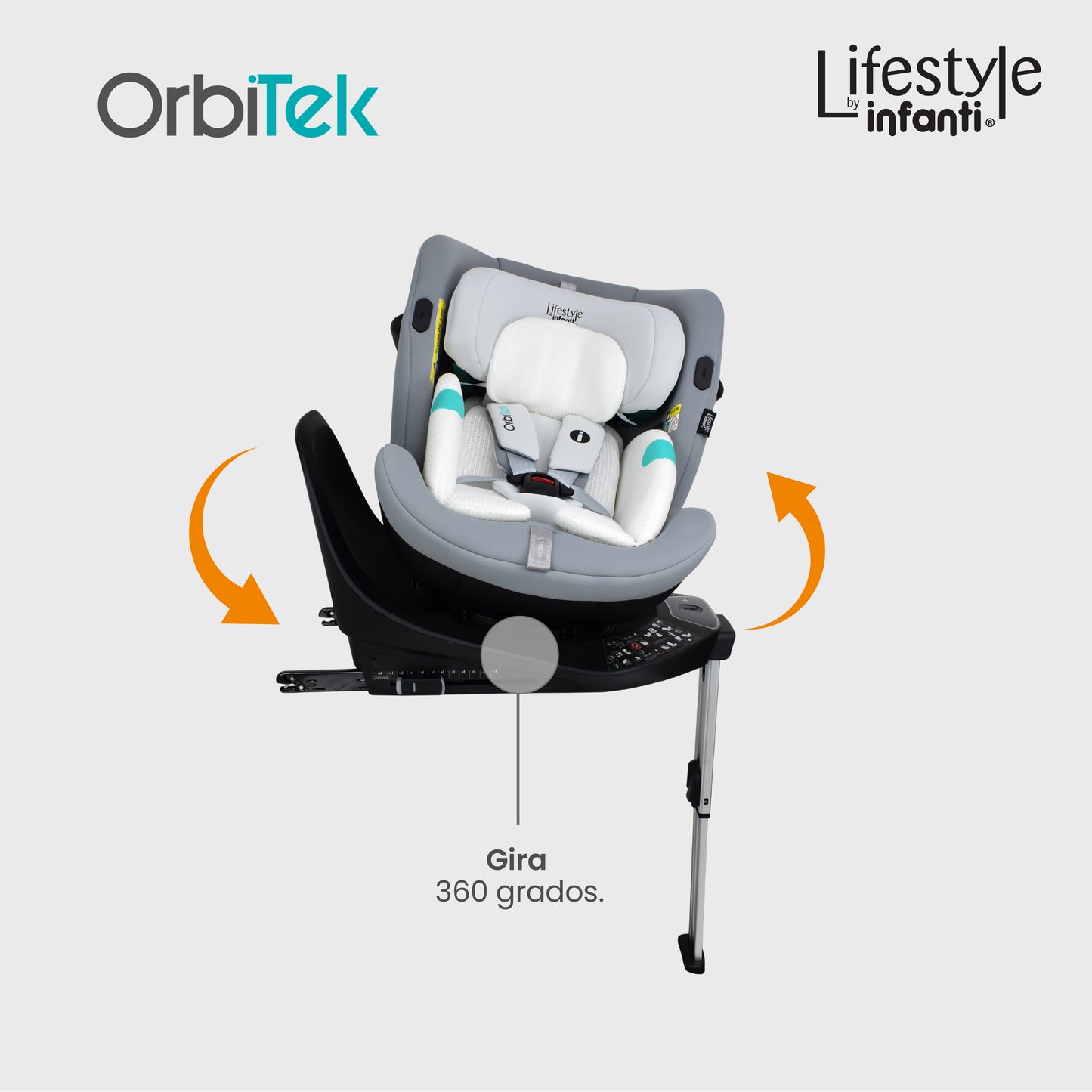 Autoasiento Electrónico Orbitek Con Giro 360