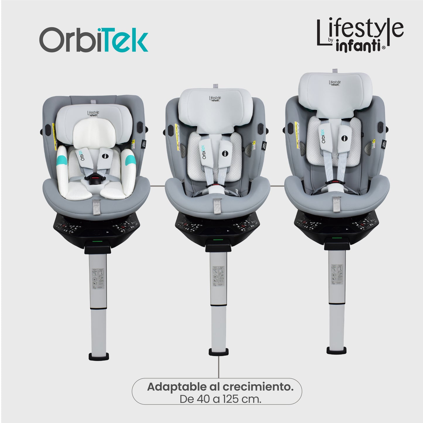 Autoasiento Electrónico Orbitek Con Giro 360