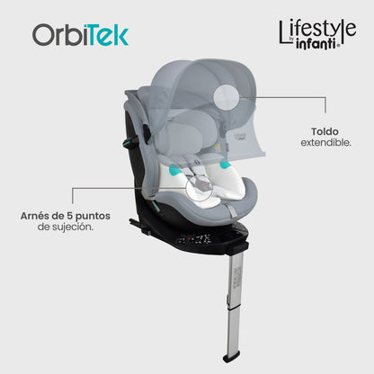 Autoasiento Electrónico Orbitek Con Giro 360