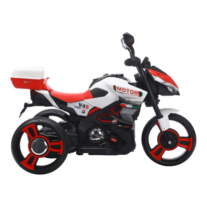 Motocicleta Montable Eléctrica V4s Speed Con Música Y Luces