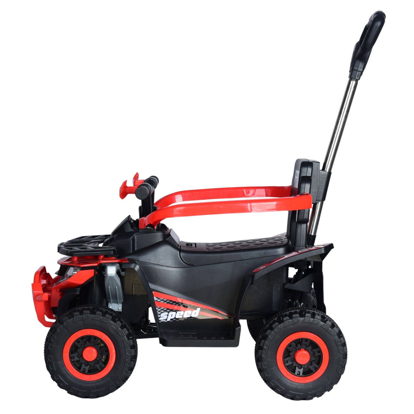 Cuatrimoto Montable Con Música Y Luces, Barras De Seguridad