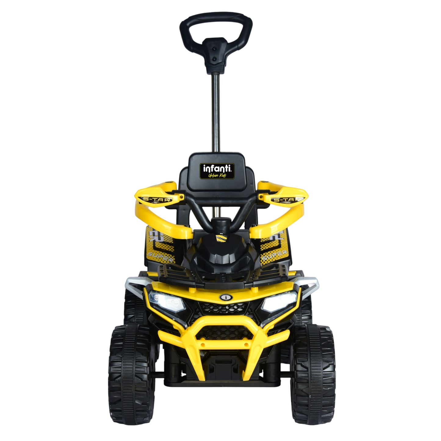 Cuatrimoto Montable Con Música Y Luces, Barras De Seguridad