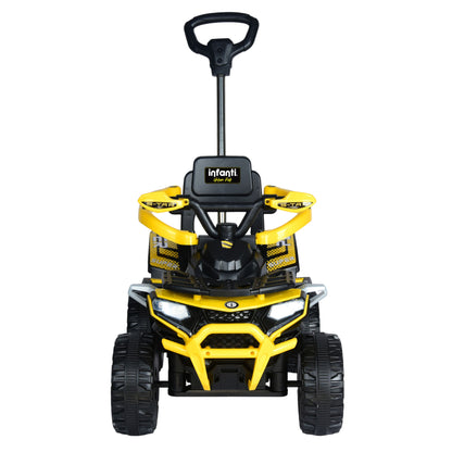 Cuatrimoto Montable Con Música Y Luces, Barras De Seguridad