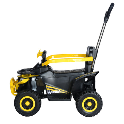 Cuatrimoto Montable Con Música Y Luces, Barras De Seguridad