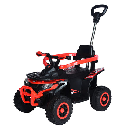 Cuatrimoto Montable Con Música Y Luces, Barras De Seguridad