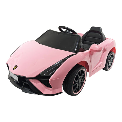 Carro Eléctrico Montable Tipo Deportivo Con Luces Y Musica