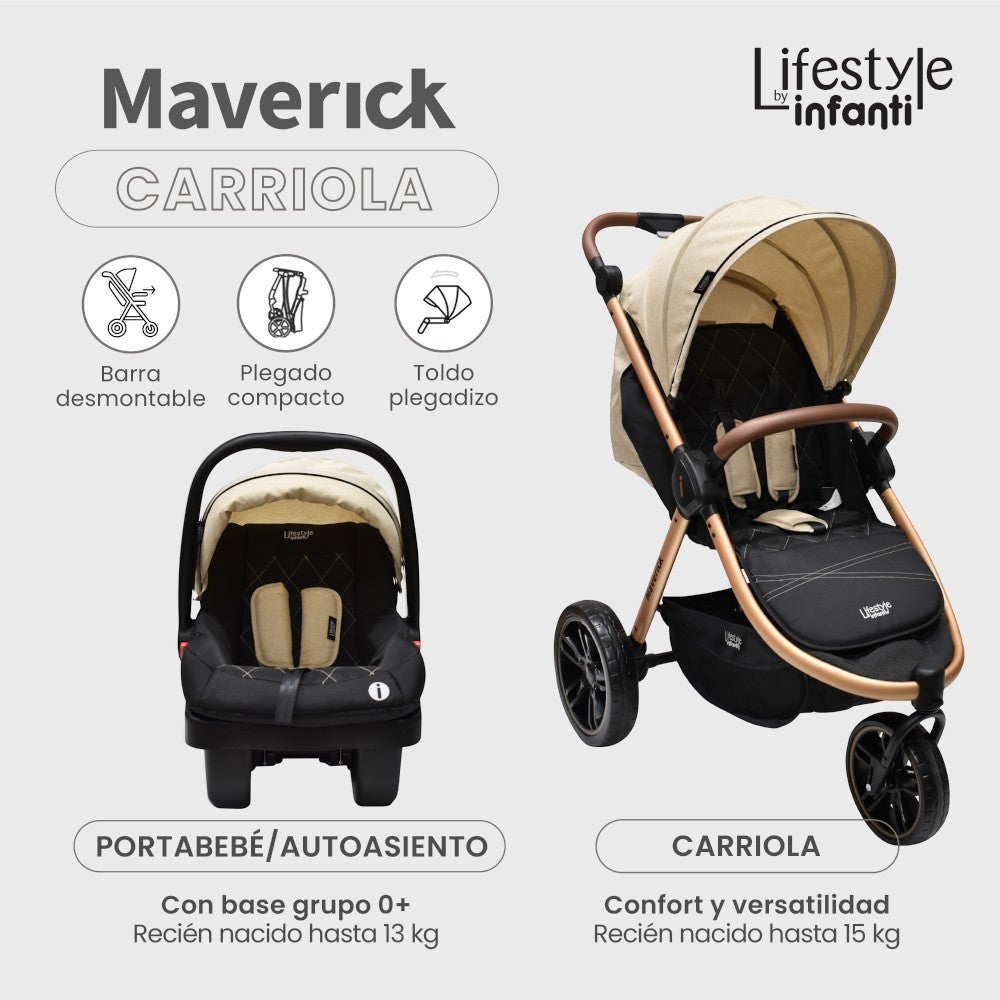 Carriola Lifestyle By Infanti Maverick Sistema de Viaje