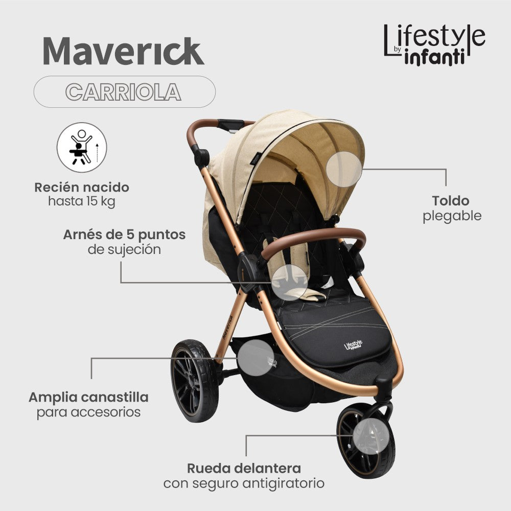 Carriola Lifestyle By Infanti Maverick Sistema de Viaje