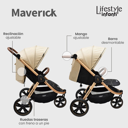 Carriola Lifestyle By Infanti Maverick Sistema de Viaje