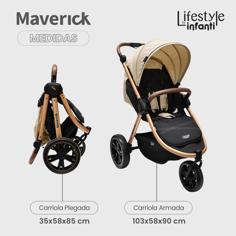 Carriola Lifestyle By Infanti Maverick Sistema de Viaje