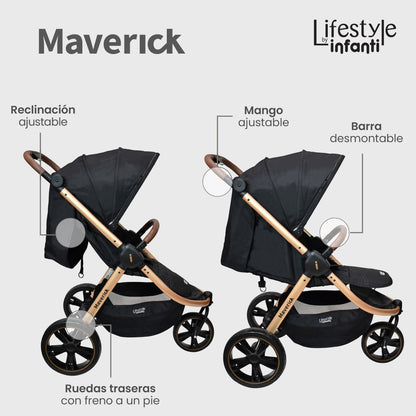 Carriola Lifestyle By Infanti Maverick Sistema de Viaje