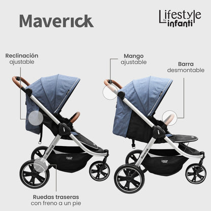Carriola Lifestyle By Infanti Maverick Sistema de Viaje