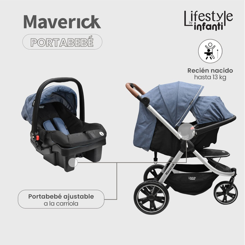 Carriola Lifestyle By Infanti Maverick Sistema de Viaje