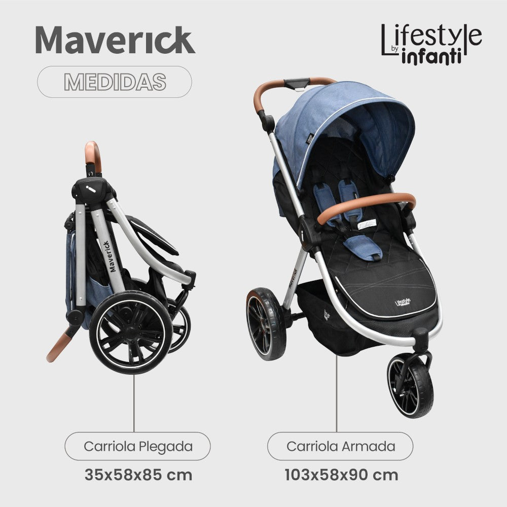 Carriola Lifestyle By Infanti Maverick Sistema de Viaje