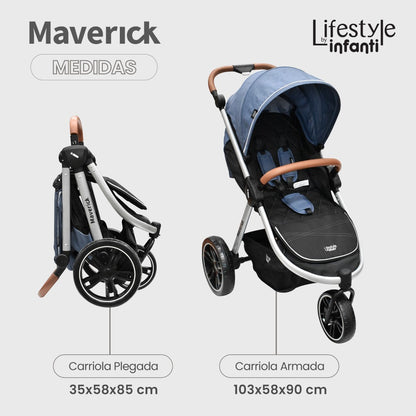 Carriola Lifestyle By Infanti Maverick Sistema de Viaje