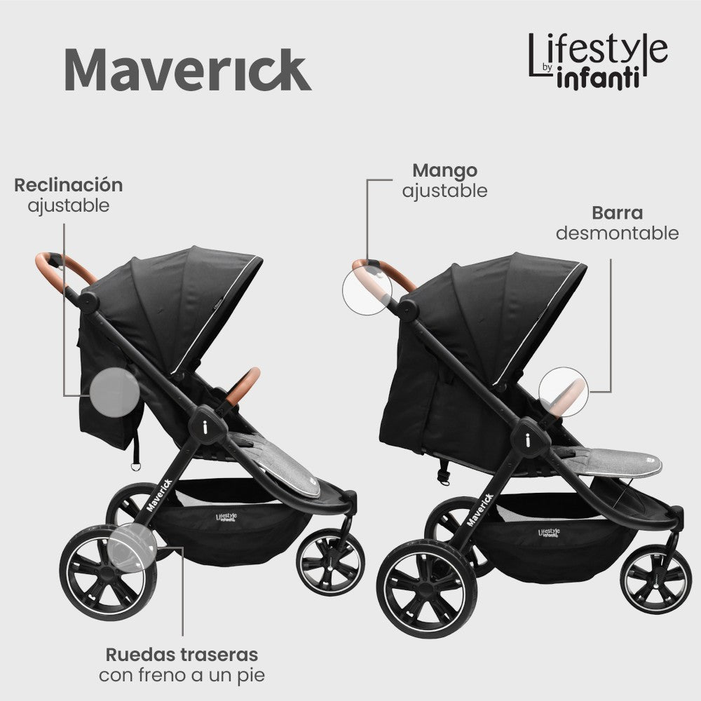 Carriola Lifestyle By Infanti Maverick Sistema de Viaje