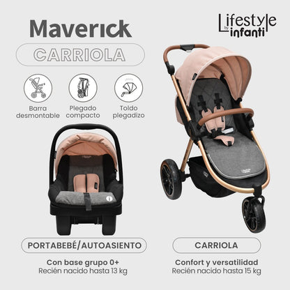Carriola Lifestyle By Infanti Maverick Sistema de Viaje