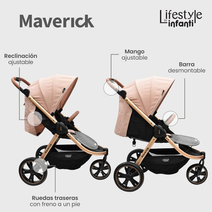 Carriola Lifestyle By Infanti Maverick Sistema de Viaje