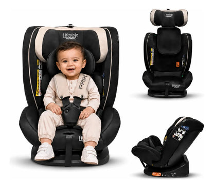 Autoasiento Reclinable Prix Lifestyle By Infanti Con Soporte Desmontable Para La Cabeza Arnés De Seguridad De 5 Puntos Aprobado Por La Regulación R129 (i-Size) Edad Recomendada 0 Meses a 12 años