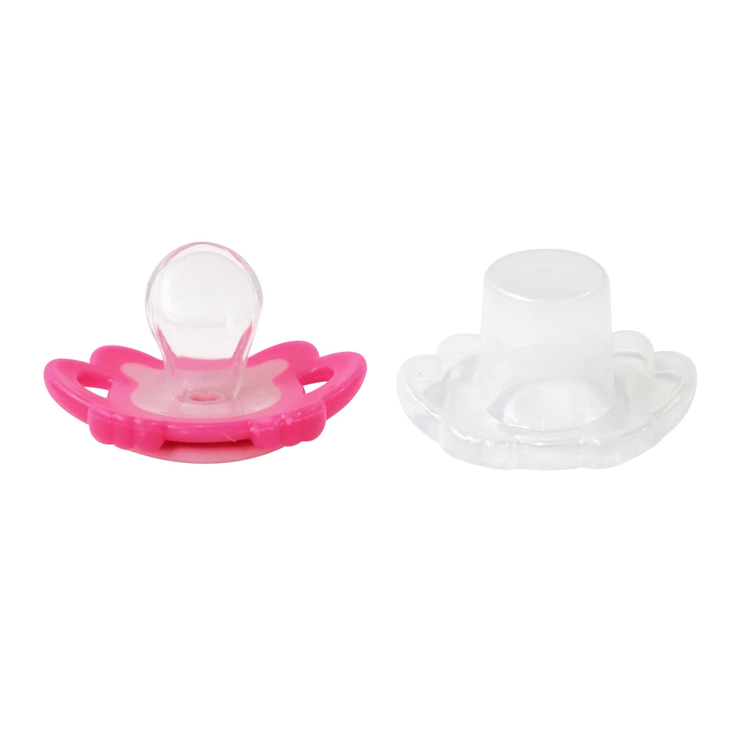 Chupón Ortodóntico Rosa con Estampado de Unicornio, Libre de BPA, Infanti