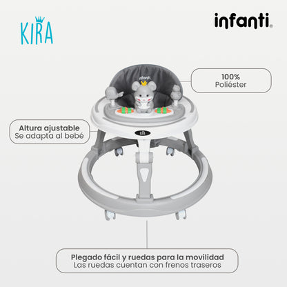 Andadera Kira Infanti Musical con Luces
