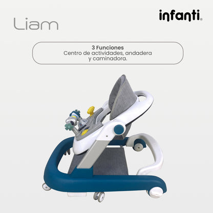 Andadera Para Bebé 3 En 1 Liam Lifestyle By Infanti