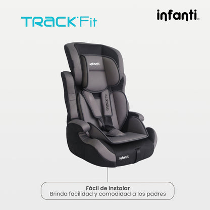 Autoasiento Infanti Track Fit Booster Grupo 1, 2 y 3 Anclaje Universal