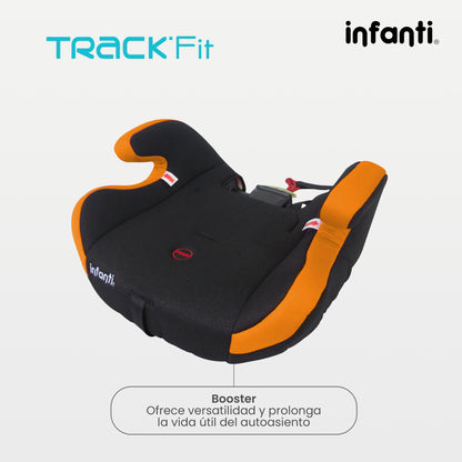 Autoasiento Infanti Track Fit Booster Grupo 1, 2 y 3 Anclaje Universal