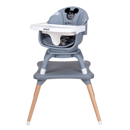 Silla Alta Periquera 7 En 1 Expressions Mickey Con Giro 360°