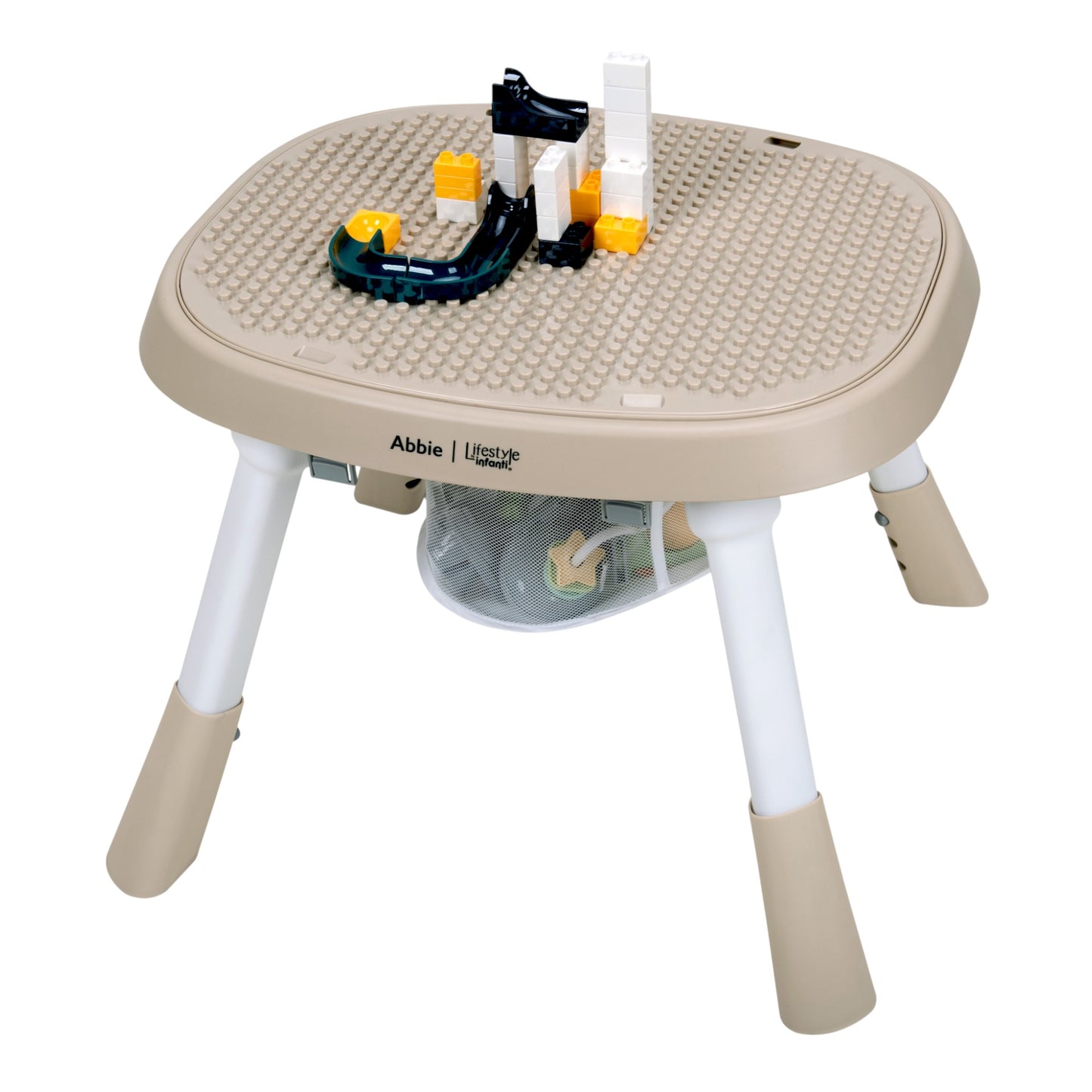 Silla Alta Periquera Bebes Con Giro 360° Arnés De 5 Puntos Abbie Arena