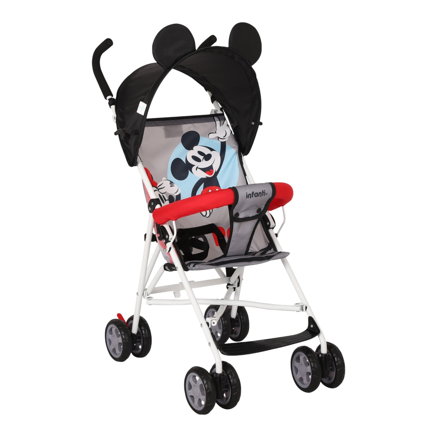 Carriola Bastón Infanti Disney Plegable Barra De Empuje Descansapies