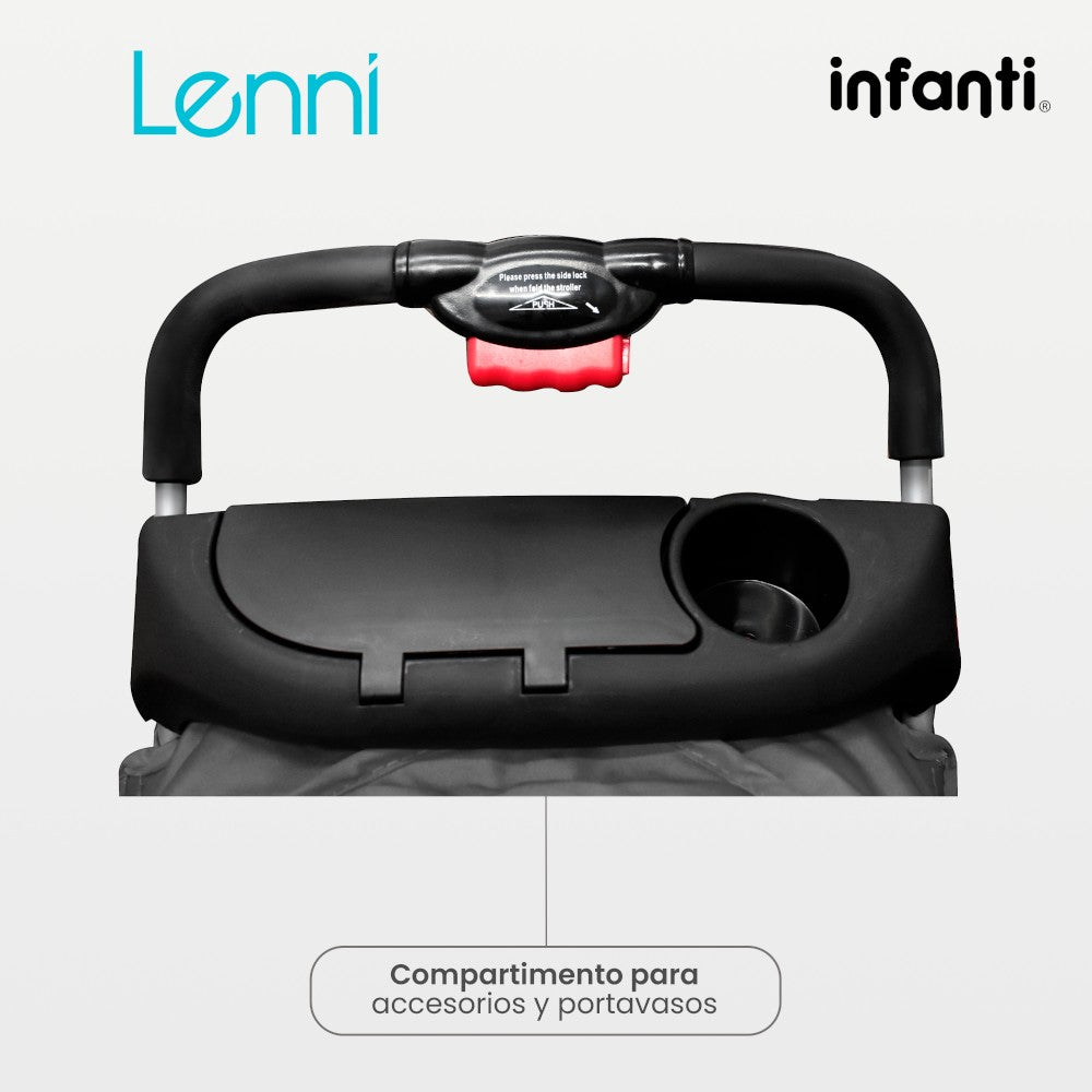 Carriola Infanti Lenni Con Sistema De Viaje Y Charola