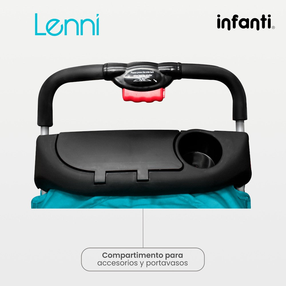 Carriola Infanti Lenni Con Sistema De Viaje Y Charola