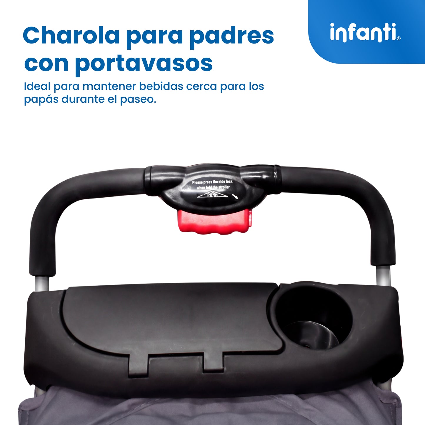 Stroller With Travel System And Tray